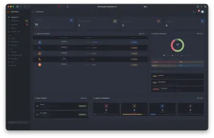 Dashboard dark theme
