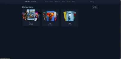 Collections screen