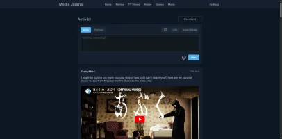 Community page for sharing thoughts and updates
