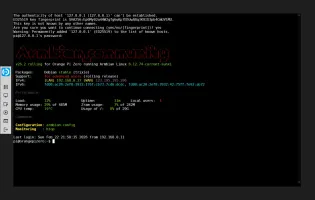DezKVM web UI settings or device configuration