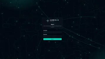 Login page