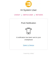 Duo Push notification screen