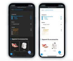 Dark mode storefront
