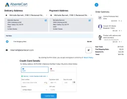 Fast checkout process