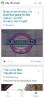 Nearby feed on mobile