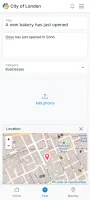 Creating a post on mobile