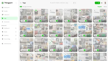 Tags management view