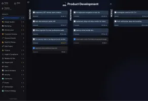 Project board (kanban) view