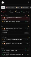 Dashboard: panes grouped by workspace, with what needs you marked in place