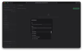 Webhooks configuration