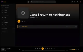 An album page