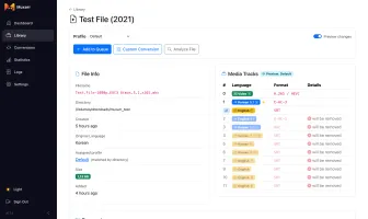 File details with track preview