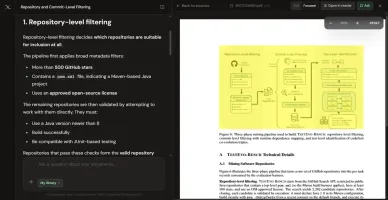 Figure citation highlight on PDF page