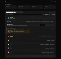 Device management screen