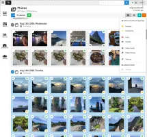 Ownphotos main photo gallery view