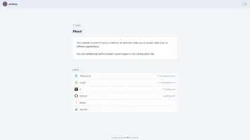 Custom page example