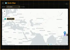Interactive node map