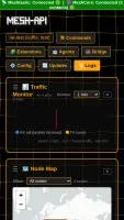 Mobile dashboard view