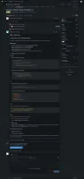 Gitea PR code review with inline comments