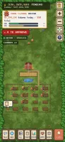 Farm UI on mobile phone showing tokens counter, Claude card, approvals, barn, field with sub-agents, and bottom dock