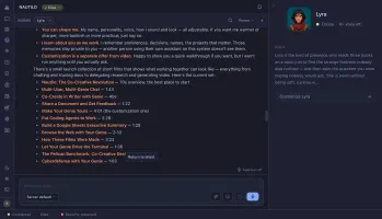 Genie introduces Nautilo and offers films about writing, customization, browsing, and other workflows