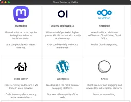 Cloud Seeder main application window
