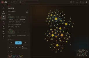 Web graph visualization
