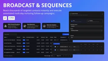 Broadcasts and sequences