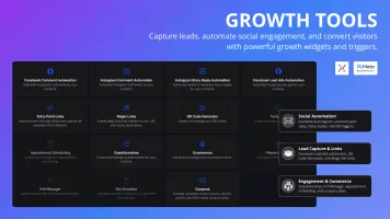 Growth tools screen
