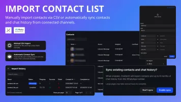 Importing contacts