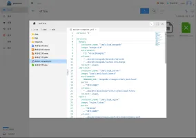 Cloud drive interface showing files and folders
