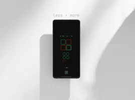Wall-mounted ambient mode display