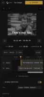 Cliparr running in narrow mobile layout with dashboard, source controls, and playback actions