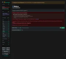Service Connection TODO Sidebar