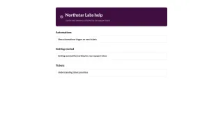 Public help center page listing knowledge base articles for a workspace