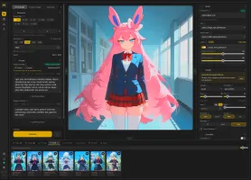 MooshieUI screenshot showing the main interface