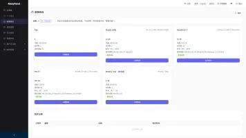 Package shop for user self-service purchases