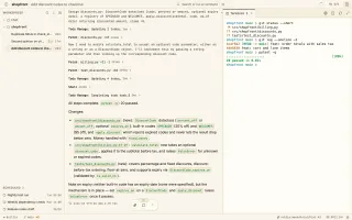 Terminal tab showing git status and pytest run
