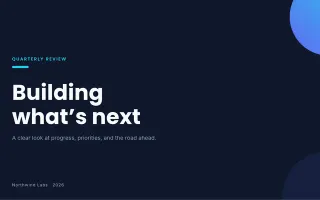 AI-generated presentation deck