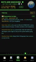 Mobile trivia pane