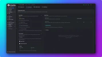 Configuration search interface