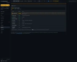 Security tab with posture check results (firewall, SSH, SELinux, AppArmor, fail2ban)