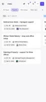 Deals board with Kanban stages New, Qualified, Proposal, Won
