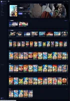 Desktop dark mode home page