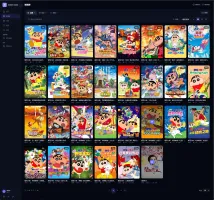 Desktop dark mode library page
