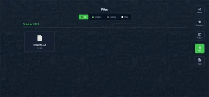 Settings panel with theme customization