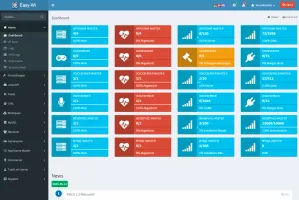 Default theme admin dashboard