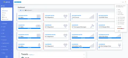 Reworked theme admin dashboard