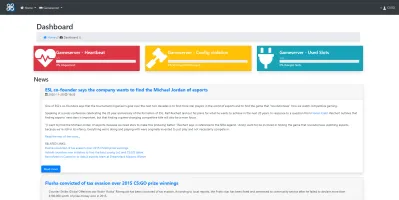 Reworked theme user dashboard