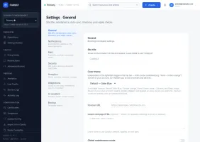 Settings and notifications